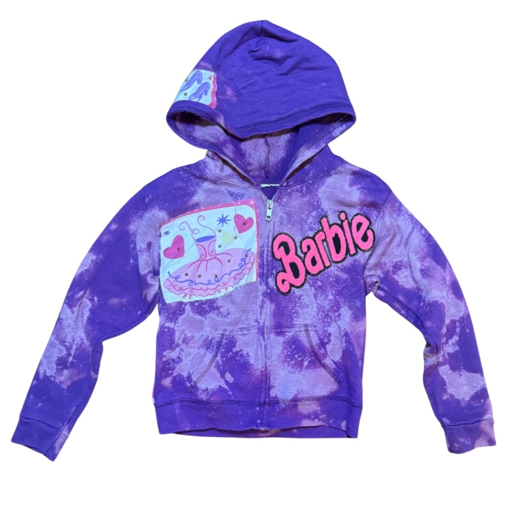 *RARE!* Tee-Hee Girls Barbie Appliqué Sweatshirt  girls Size 6X like new